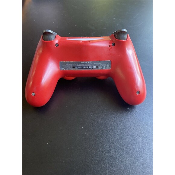 Sony PS4 PlayStation 4 Magma Red OEM Wireless Controller CUH-ZCT2U Tested WORKS - Picture 6 of 7